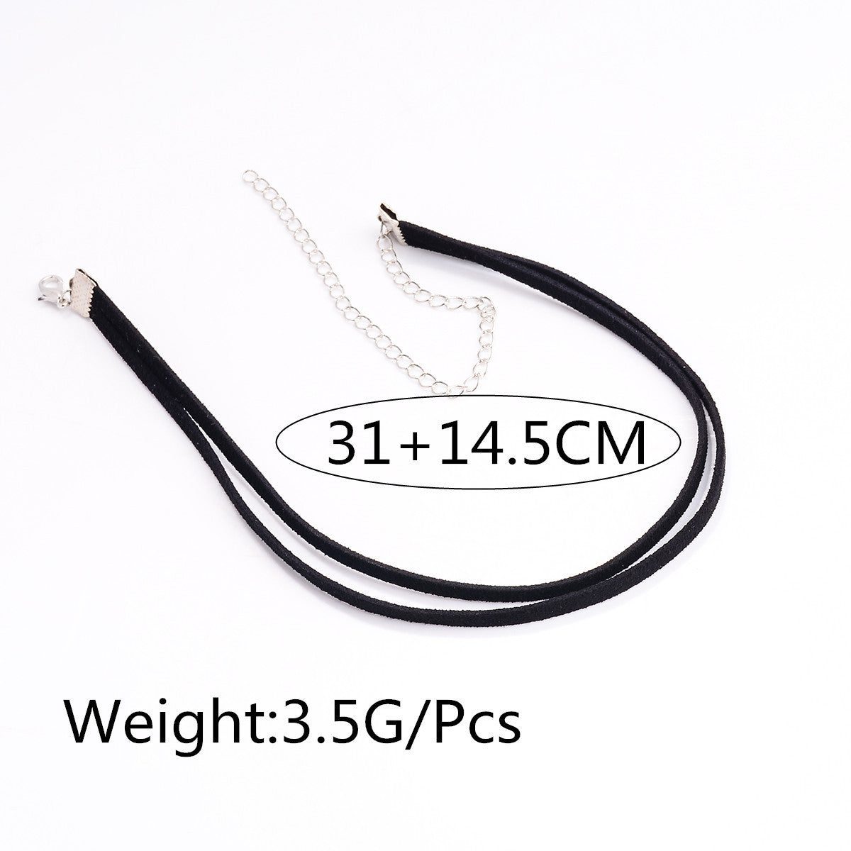 Fashion Lint Black Short Necklace
