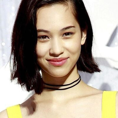 Fashion Lint Black Short Necklace