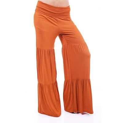 Bohemian Style Low Waist Wide Leg Drape Pants
