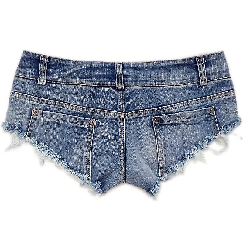 Super Hot Rough Edges Ripped Sexy Club Shorts - Meet Yours Fashion - 4