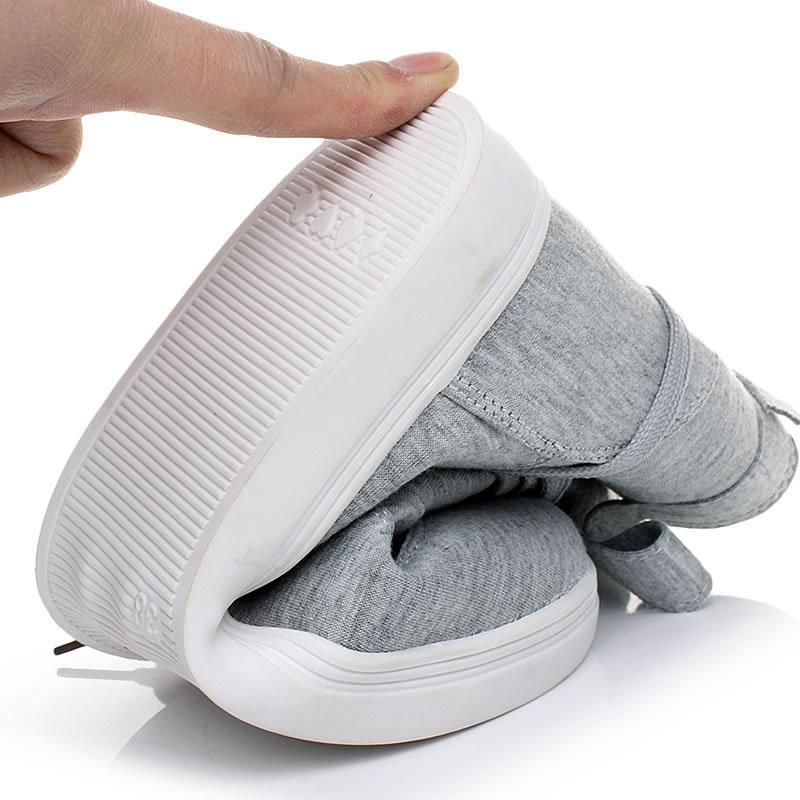 High Tops Belt Buckle Lace Up Canvas Sneakers
