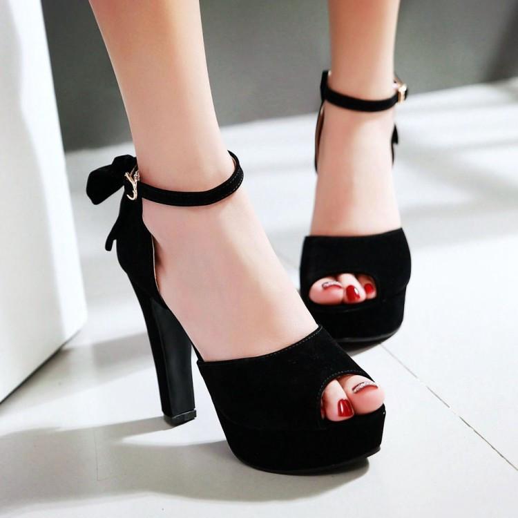 Ankle Strap Back Butterfly Peep-Toe Sexy Sandals – May Your Fashion