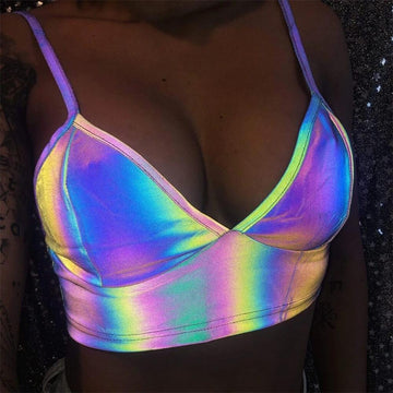 Color Changing Deep V Shape Versatile Vest