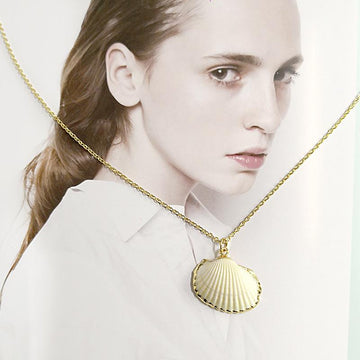 Natural shell seaside tourism Necklace