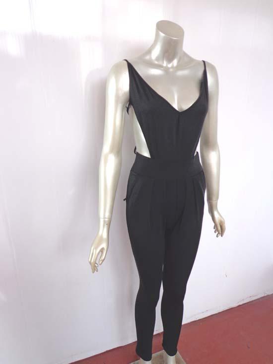 Ladies Sleeveless Sexy V-Neck Backless Jumpsuits – May Your Fashion