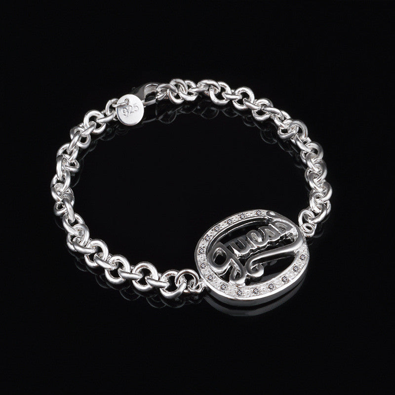 Hot Korean Fashion Exquisite Personalized Silver-Plated Silver Egg-Shaped Necklace