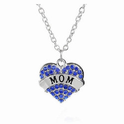 Fashion Female Heart Ms. crystal Affection Pendant Necklace