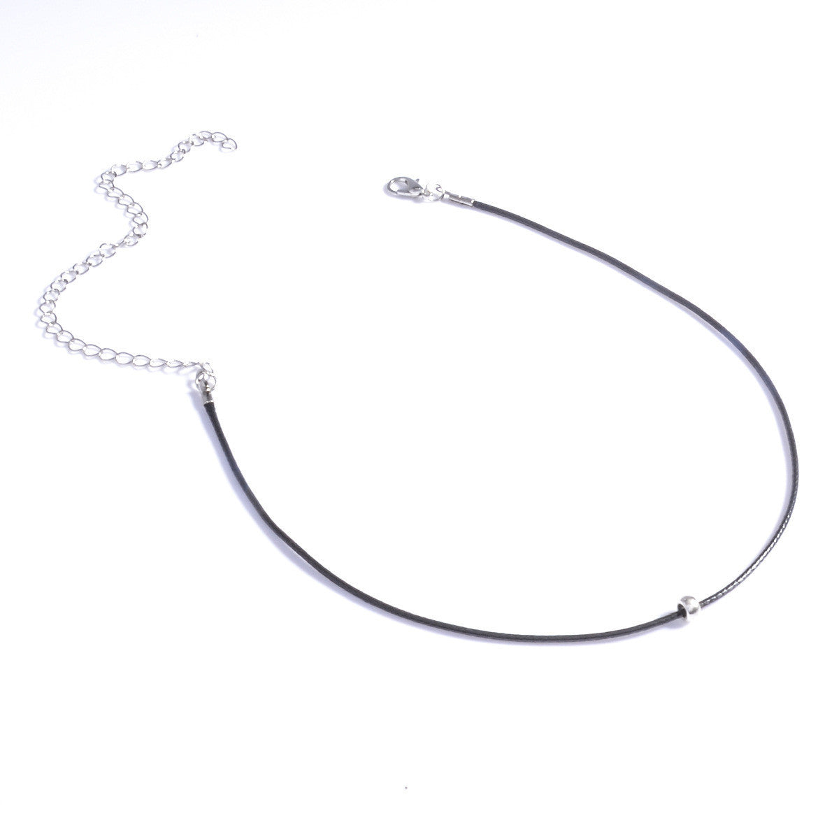Bowknot Beads Short Choker Necklace