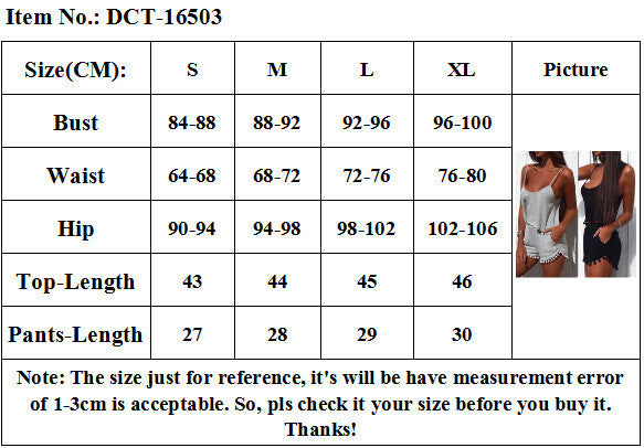 Strap Vest Shorts Pure Color Sexy Activewear Set