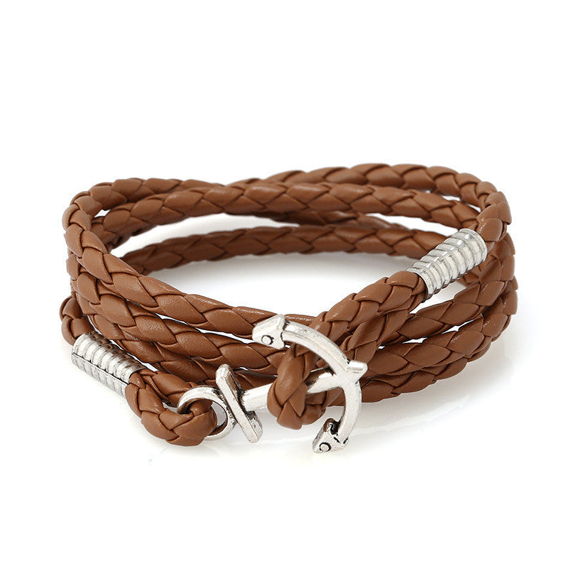 Fashion Anchor Hand-woven Bracelet – May Your Fashion