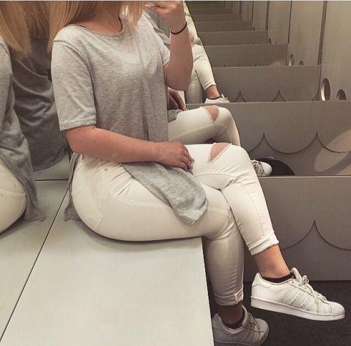 Pure Color Scoop Short Sleeve High Split Long T-shirt