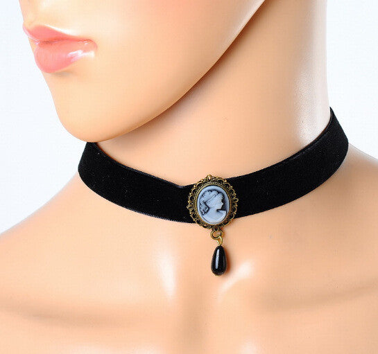 Fashion Simple Wild Female Models Tide Lace Neckband