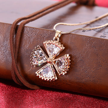 Korea Female Contracted Alloy Sexy Clavicle Chain Pendant Necklace