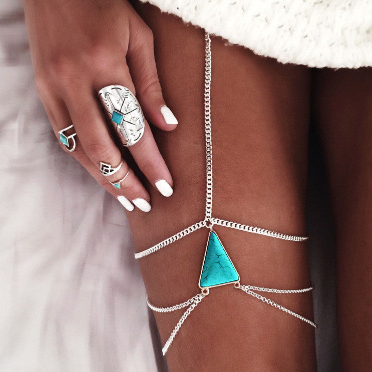 Geometry Tophus Multilayer Leg Chain