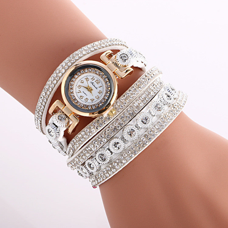 Fashion Crystal Strap Bracelet Watch