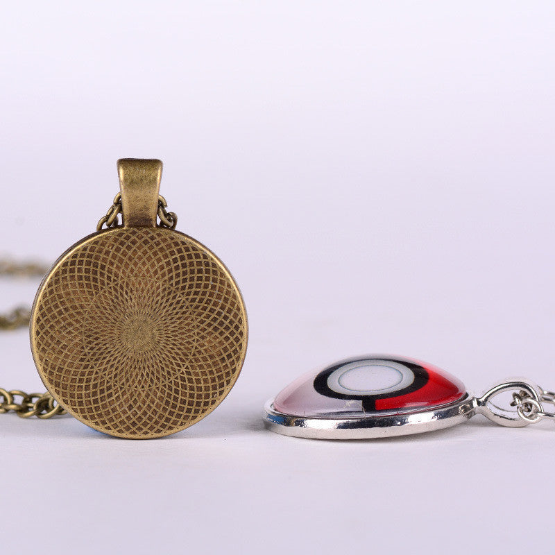 Punk Style Time Gem Sweater Chain Necklace