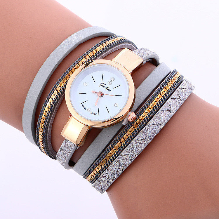 Retro Style Twine Bracelet Watch