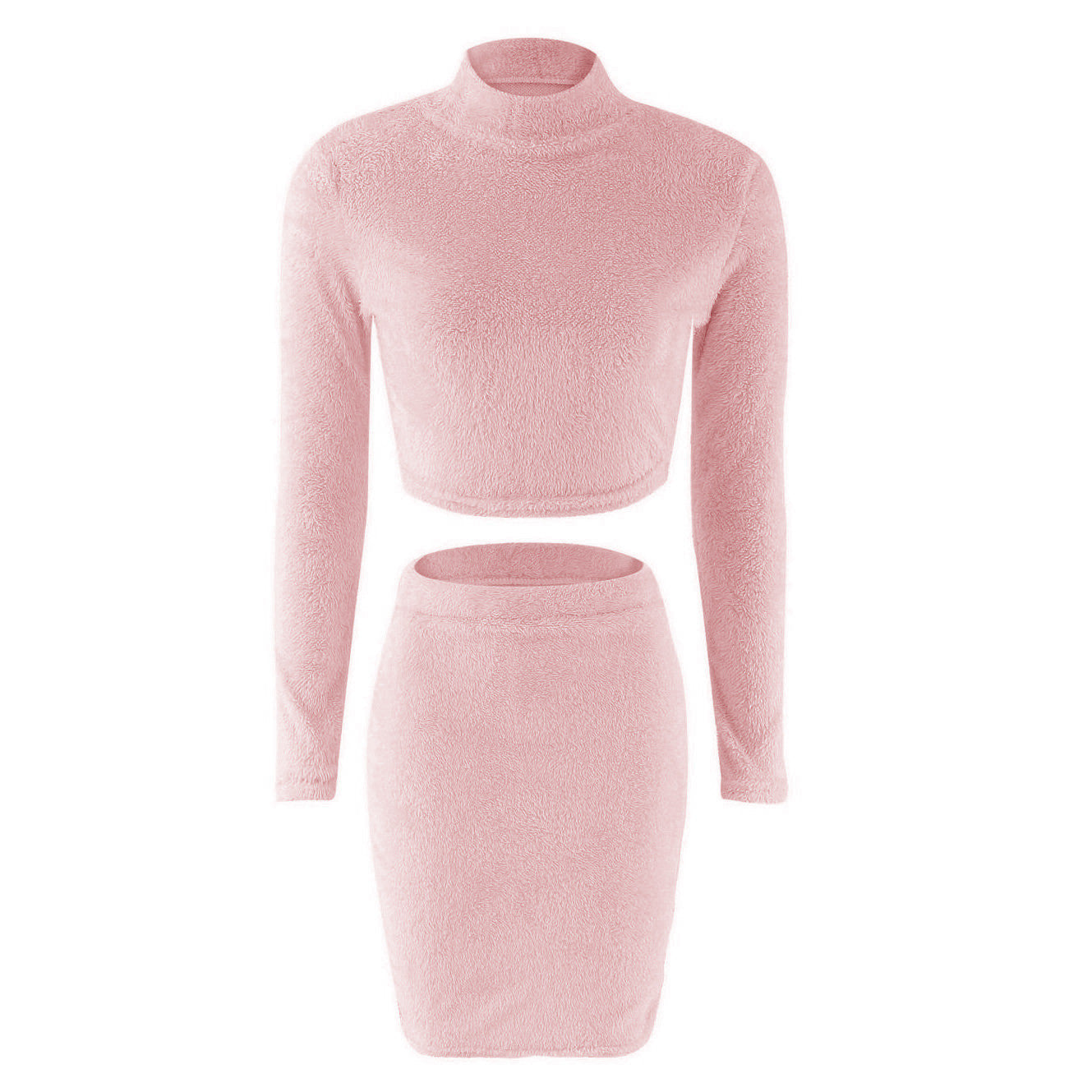 Hot Style Fashion Mohair Sweater Skirt Set