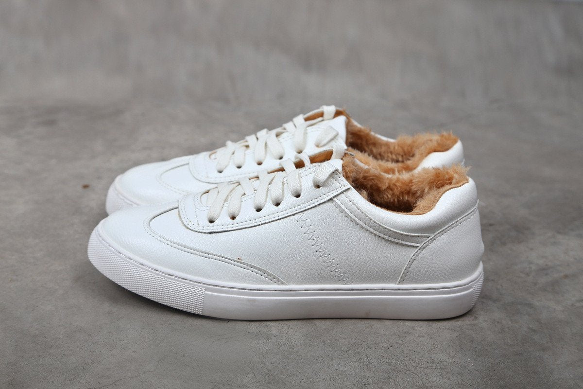 Classic Casual White Couple Sneakers