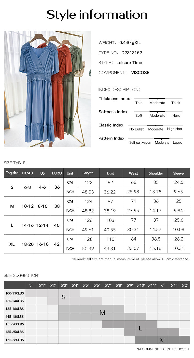 Sensual V-neck Styled Cross-legged Split Corset Dress
