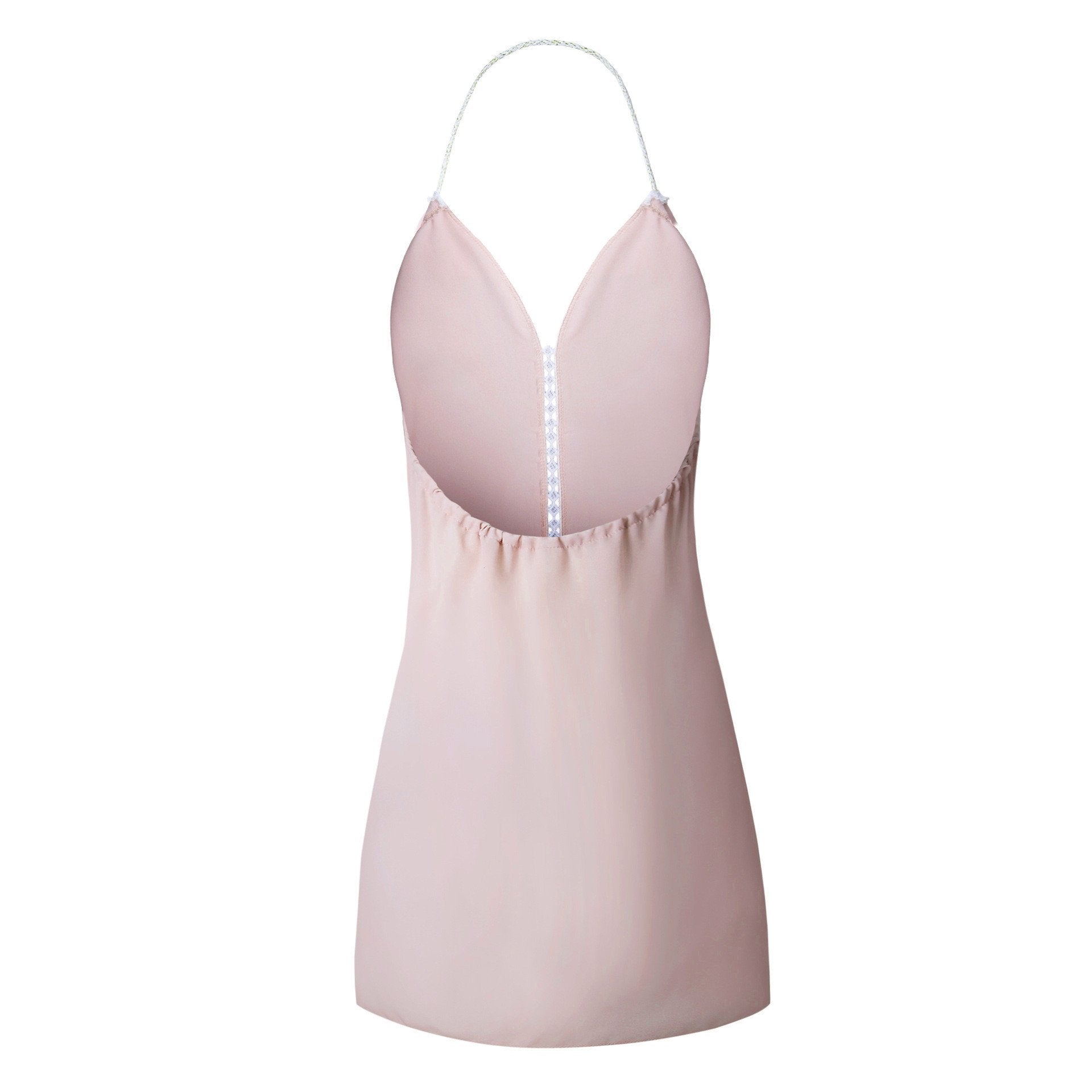 Pure Color Irregular Splicing Tank Top