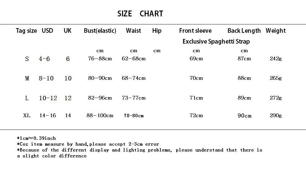 Spaghetti Straps V-neck Pure Color Irregular Middle Dress