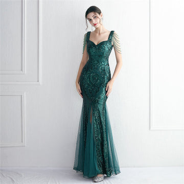 Network and Enamels Elite Long Layered Dress