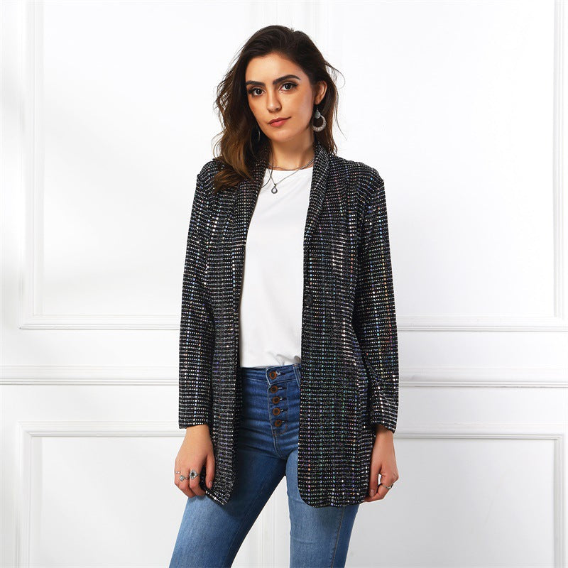 Fashion Sequin Blazer for women