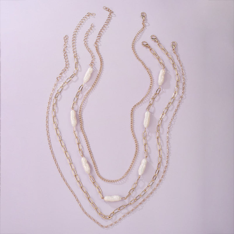 Multilayered Clavicular Necklace
