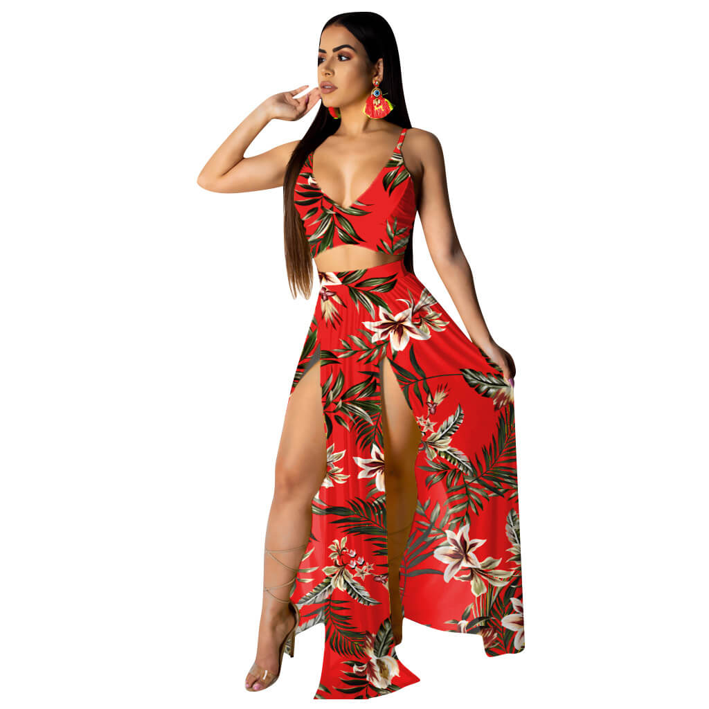 Bright Blouse Bell Bottom Set