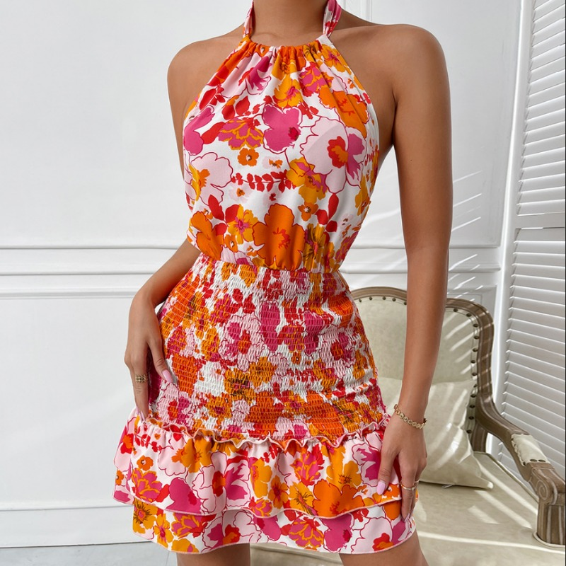 Bohemian Beachy Resort Style Summer Dress