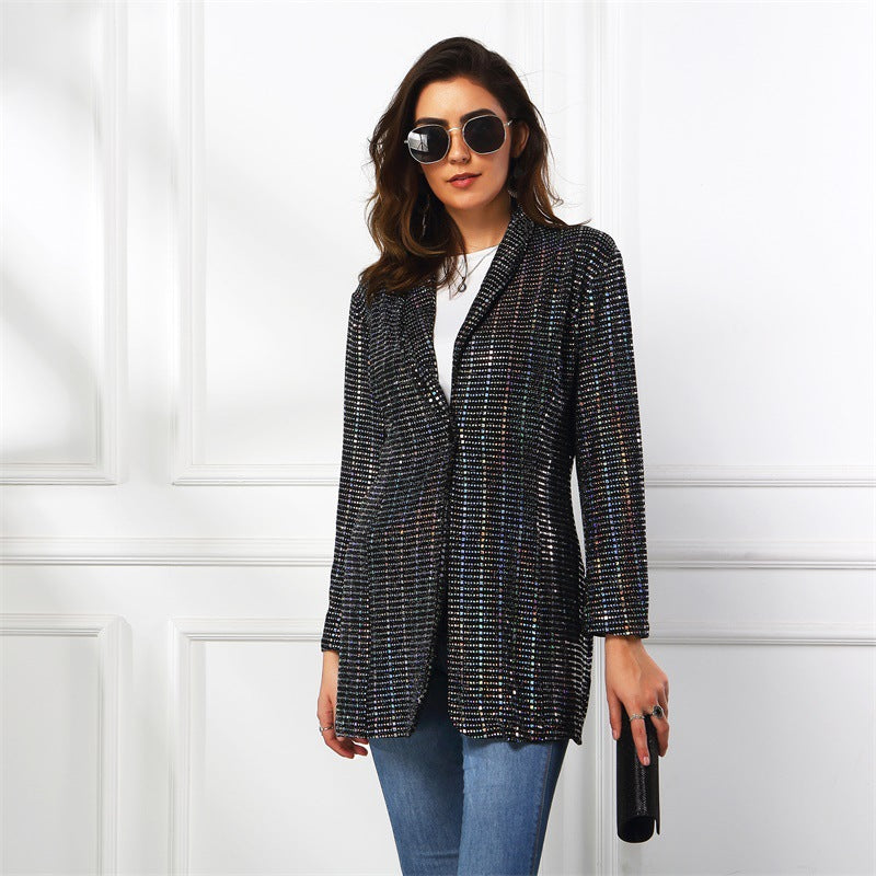 Fashion Sequin Blazer for women