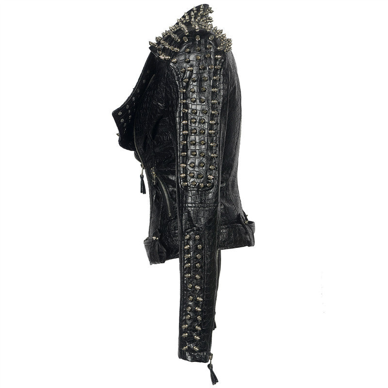 Rivet Studded Punk Jacket