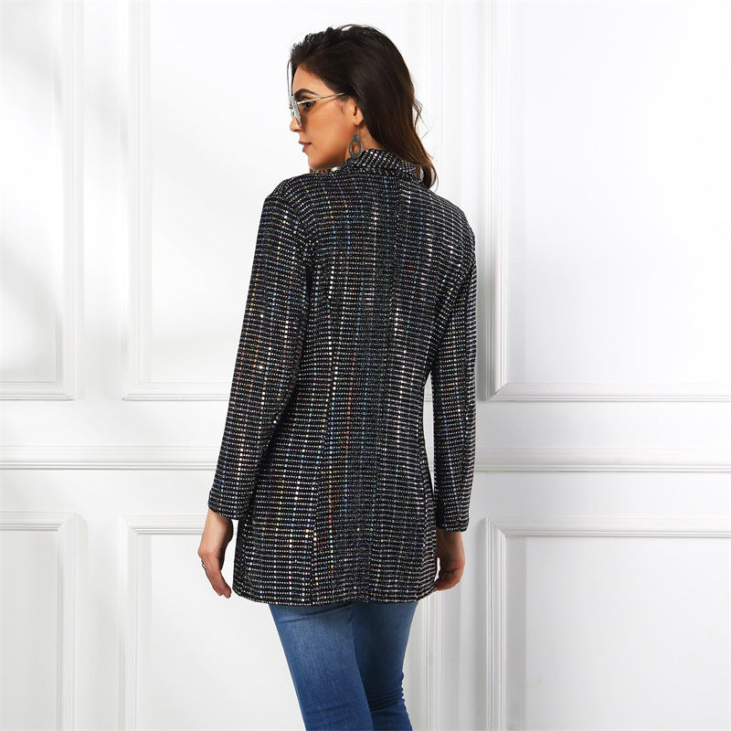 Fashion Sequin Blazer for women