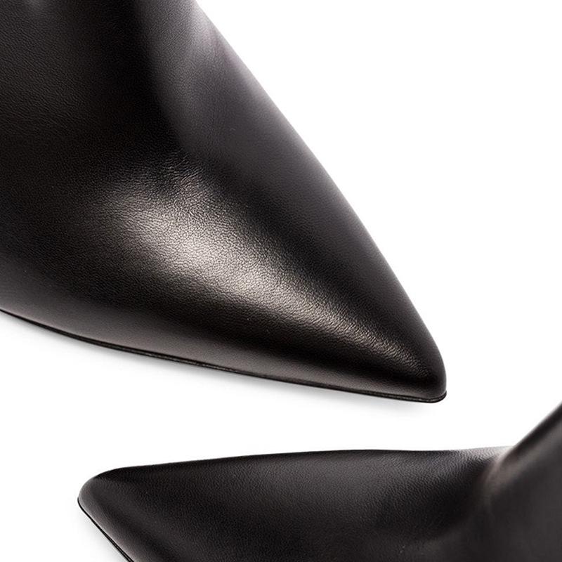 Pointed Fashion Side Zipper Stiletto Boots