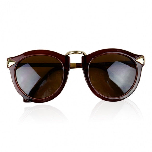 Arrow Decorative Plate Frames UV400 Unisex Sunglasses