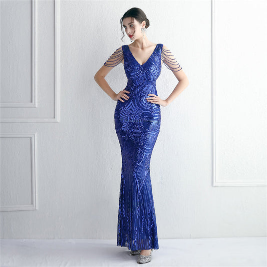 Overlay Design Make for a Radiant New Season's Style Dress
