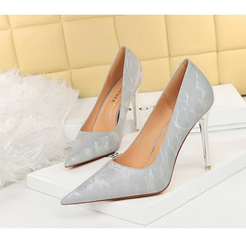 Retro Pointed Toe High Heel Sexy Nightclub Women's Shoes