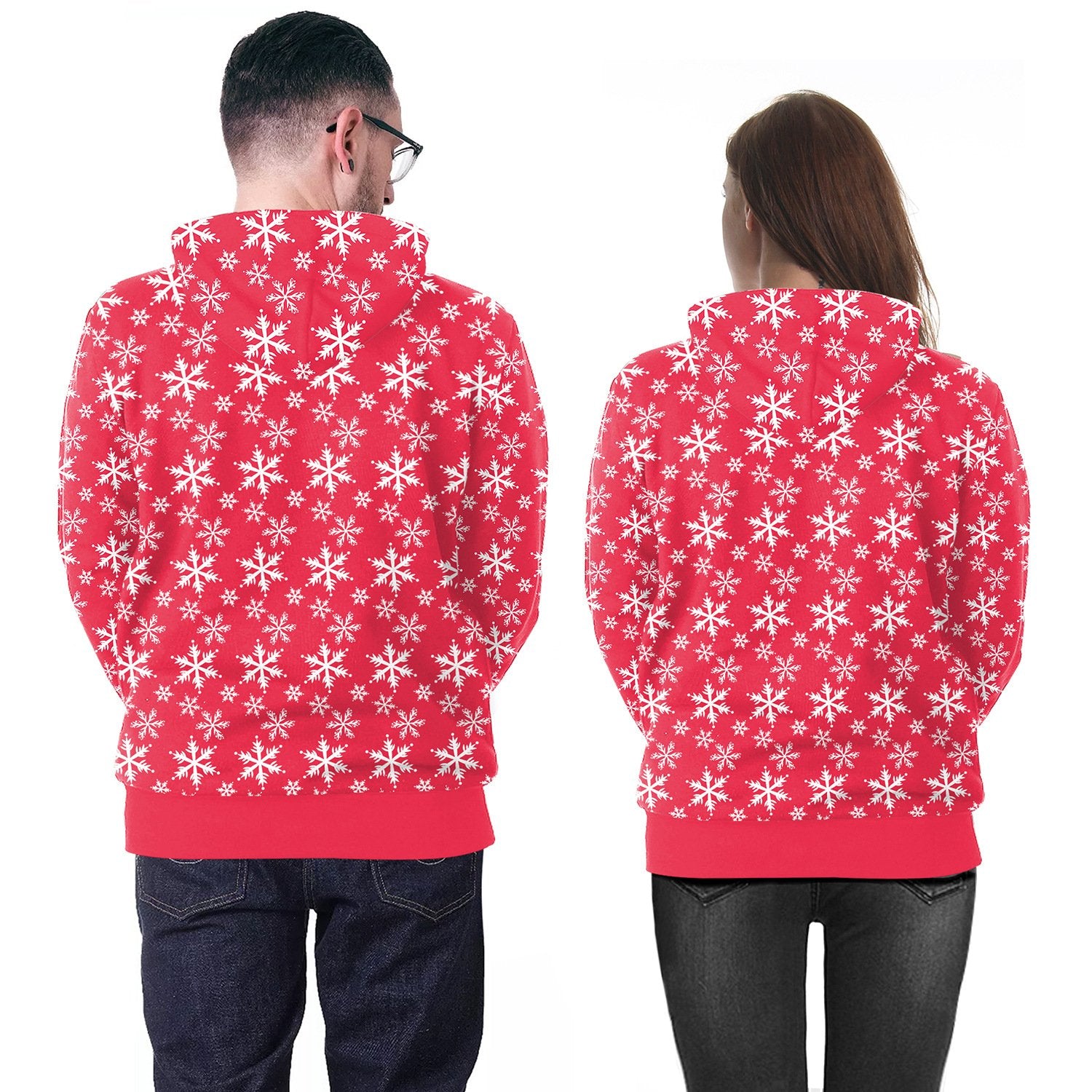 Merry Christmas Santa Claus Digital Print Women Party Hoodie