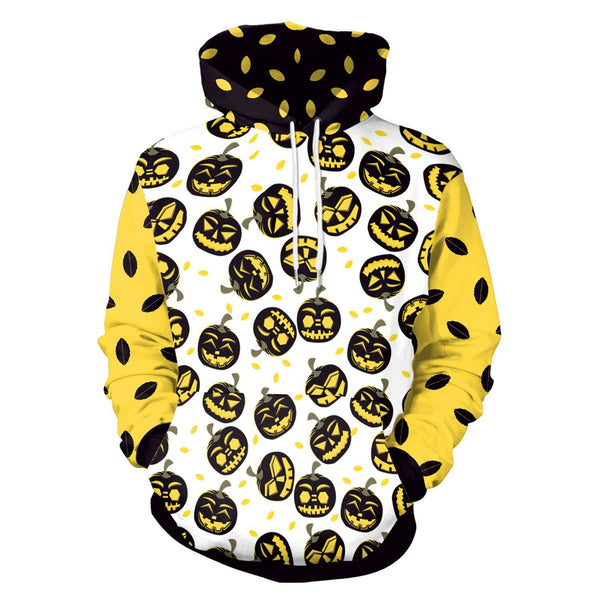 Loose Women Digital Print Halloween Party Hoodie