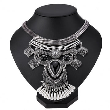 Women Fashion Chain Pendant Necklace Choker Collar Necklace