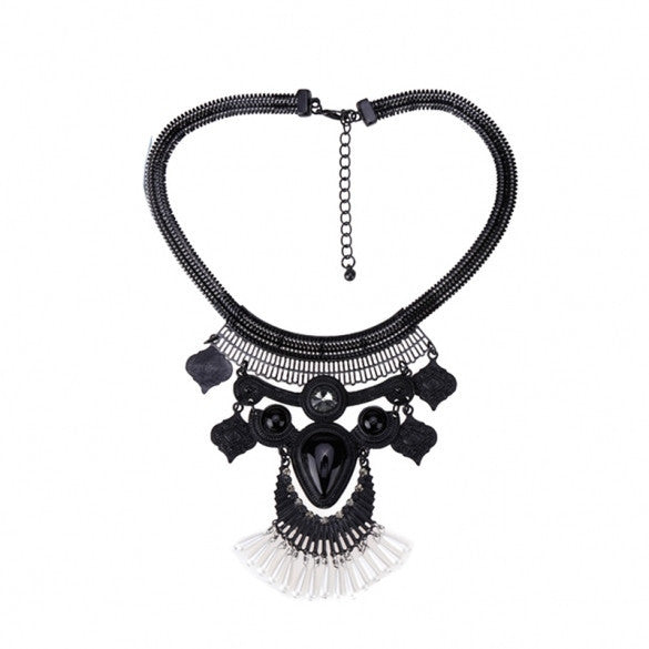 Women Fashion Chain Pendant Necklace Choker Collar Necklace