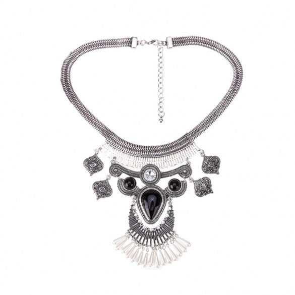 Women Fashion Chain Pendant Necklace Choker Collar Necklace