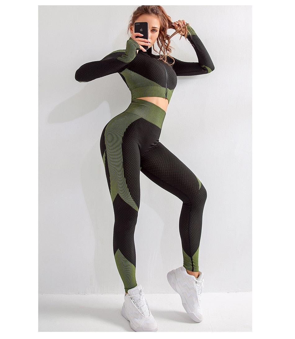 Sports Seamless High Waist Skinny Leggings Pants