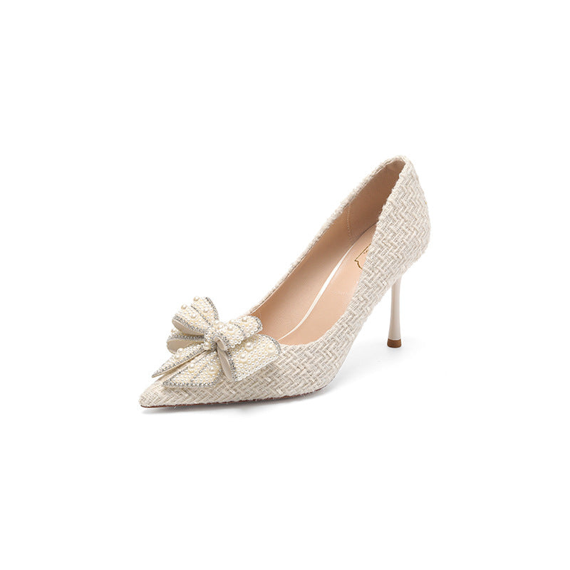 Fashion Rhinestone Professional OL Shoes
