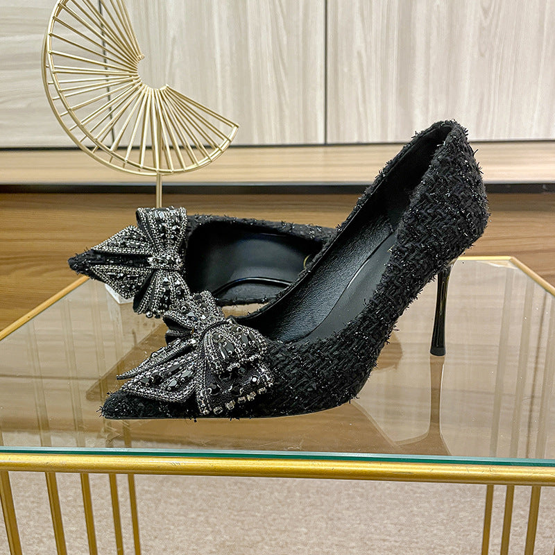 Fashion Rhinestone Professional OL Shoes
