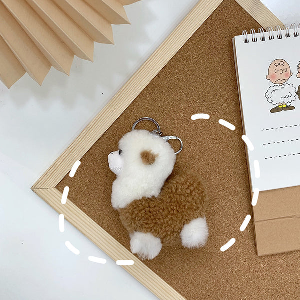 New Cute and Personalized Lamb Fur Bag Accessory