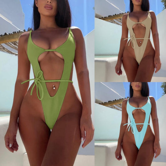 New Sexy Hollow-out One-piece Swimsuit