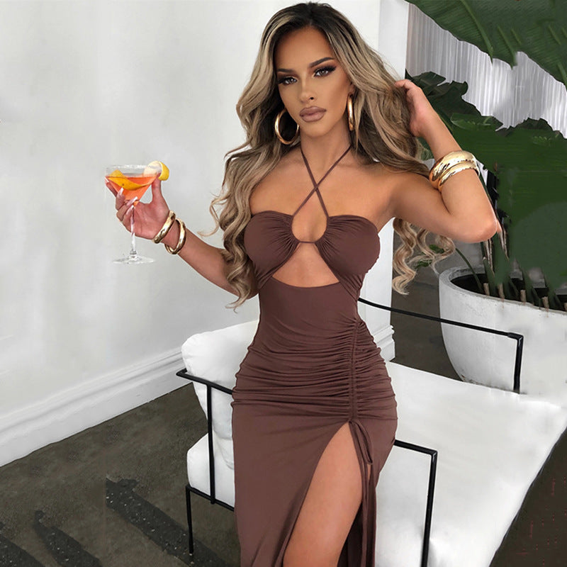 Sensual Dress | Halter-style Dress | Ins-inspired Dress