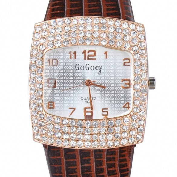 Women Rhinestone Crystal Wristwatches